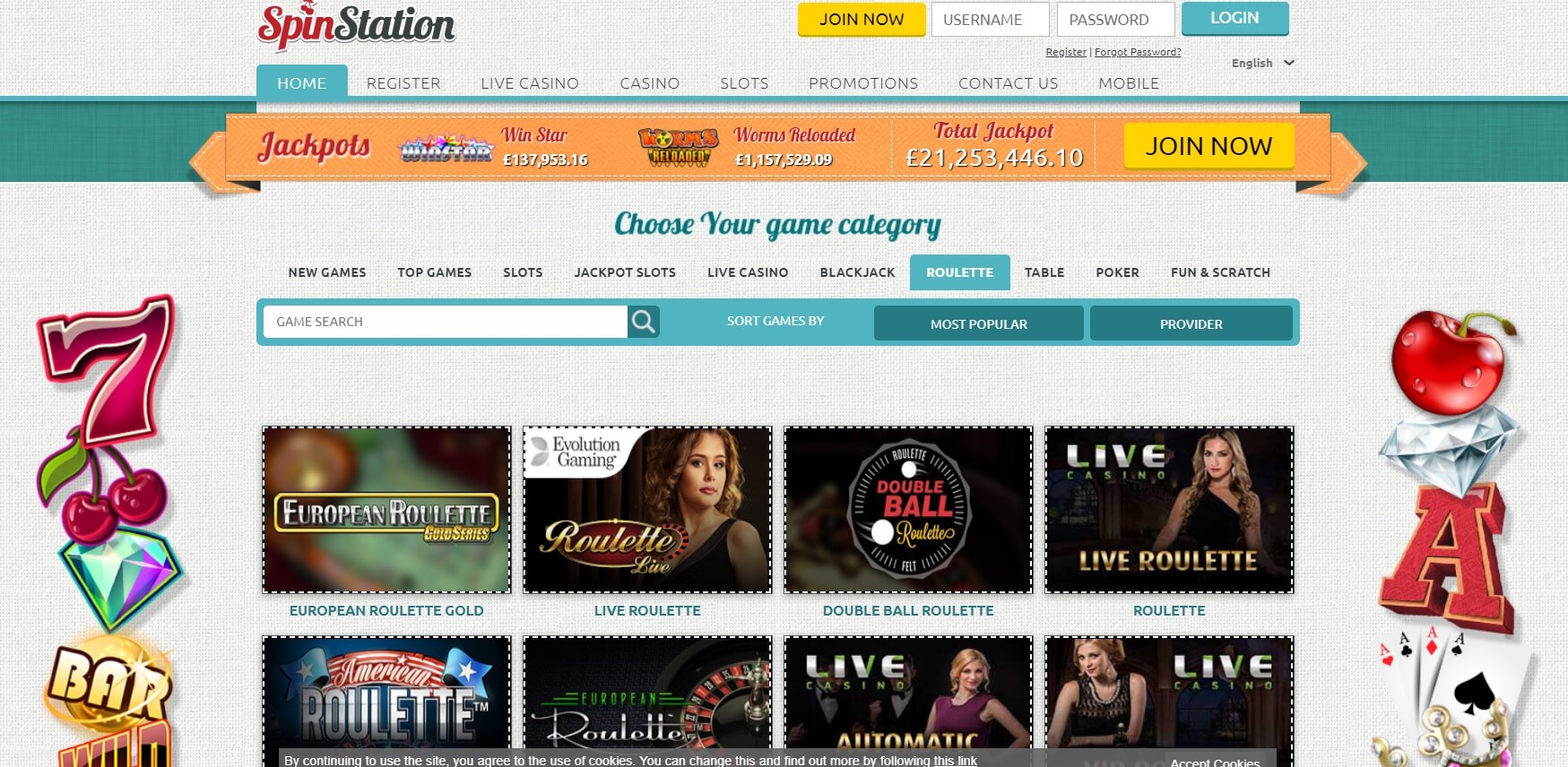 spin station casino review by slots guide uk