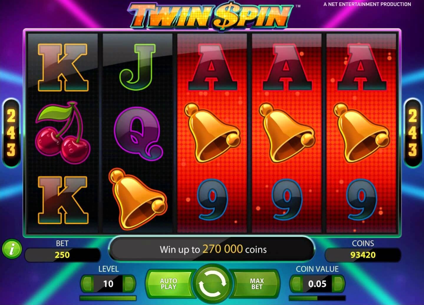 twin spin slots